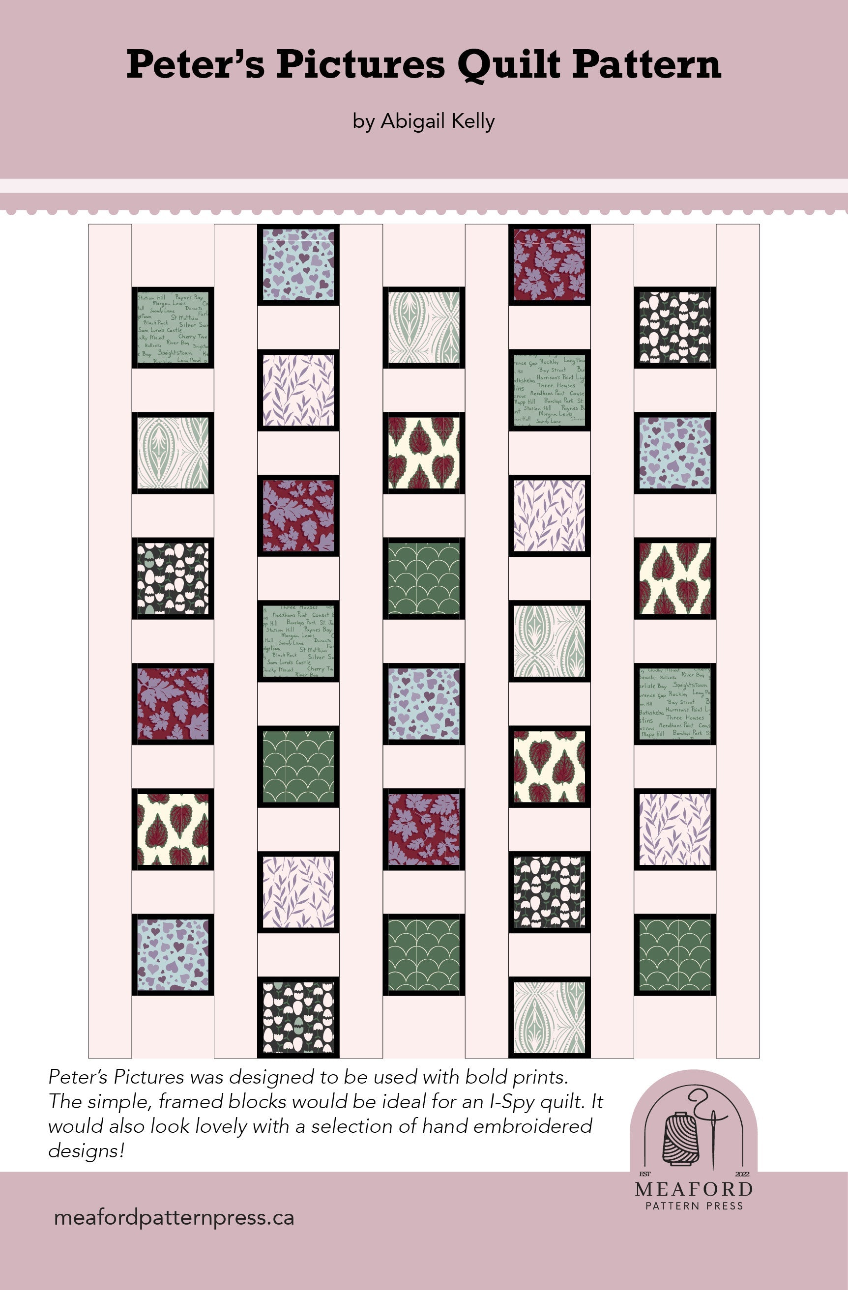 Meaford Pattern PressPeter's Pictures Quilt PatternQuilt Patterns