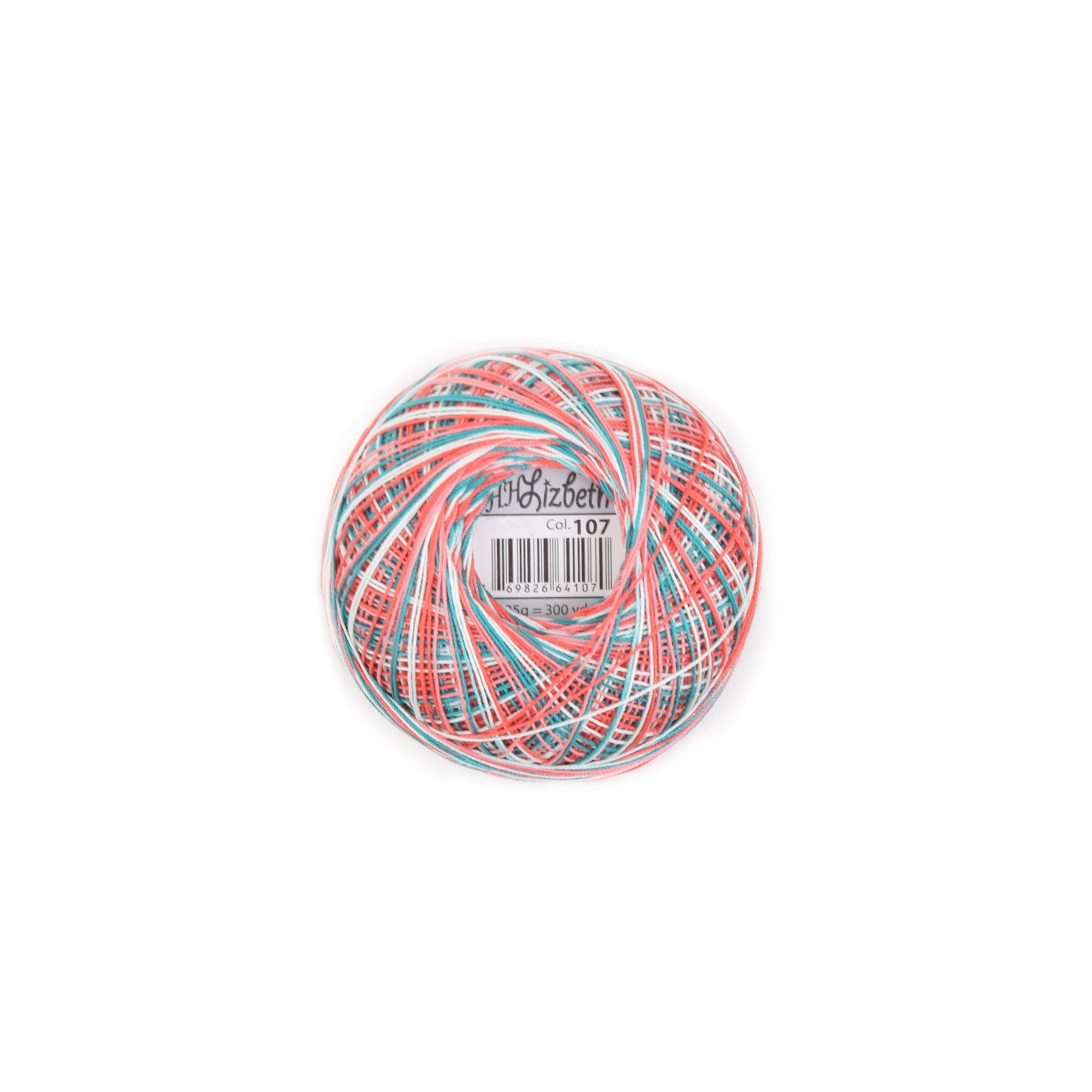 Lizbeth Cordonnet Cotton Thread Tropical Fruit 107 (408579964968)