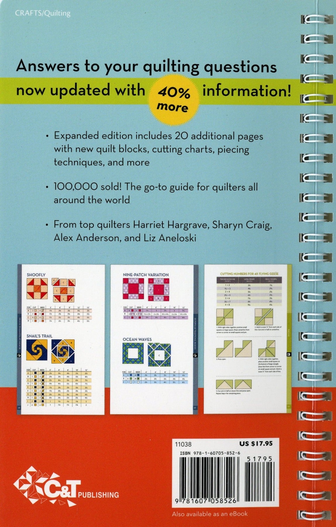 All-in-One Quilter's Reference Tool (updated) - Softcover (417282654248)