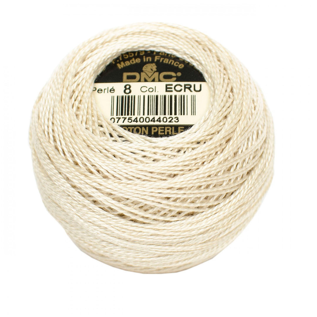 Pearl Cotton Size 12 Thread Ecru