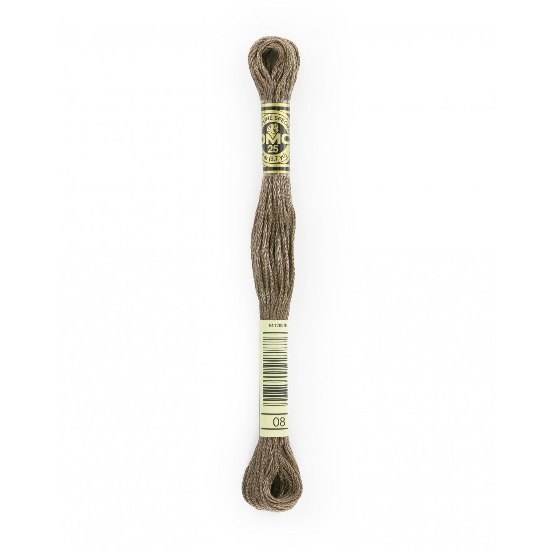 DMC 6-Strand Embroidery Floss 08 Dark Driftwood