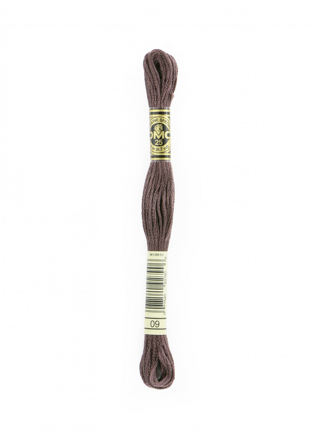 DMC 6-Strand Embroidery Floss 09 Very Dk Cocoa (4853348827181)