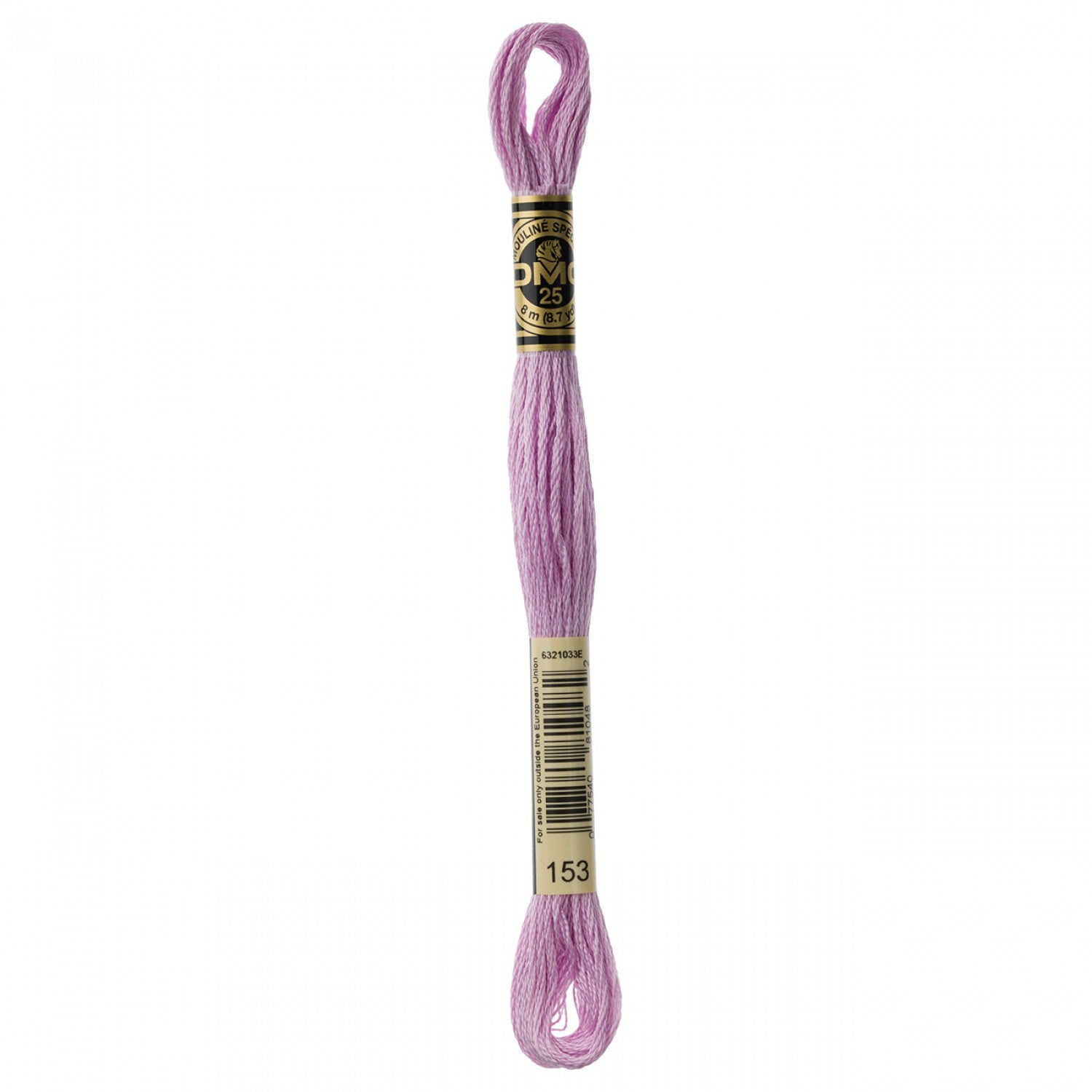 DMC 6-Strand Embroidery Floss 153 Very Lt Violet (4819698647085)