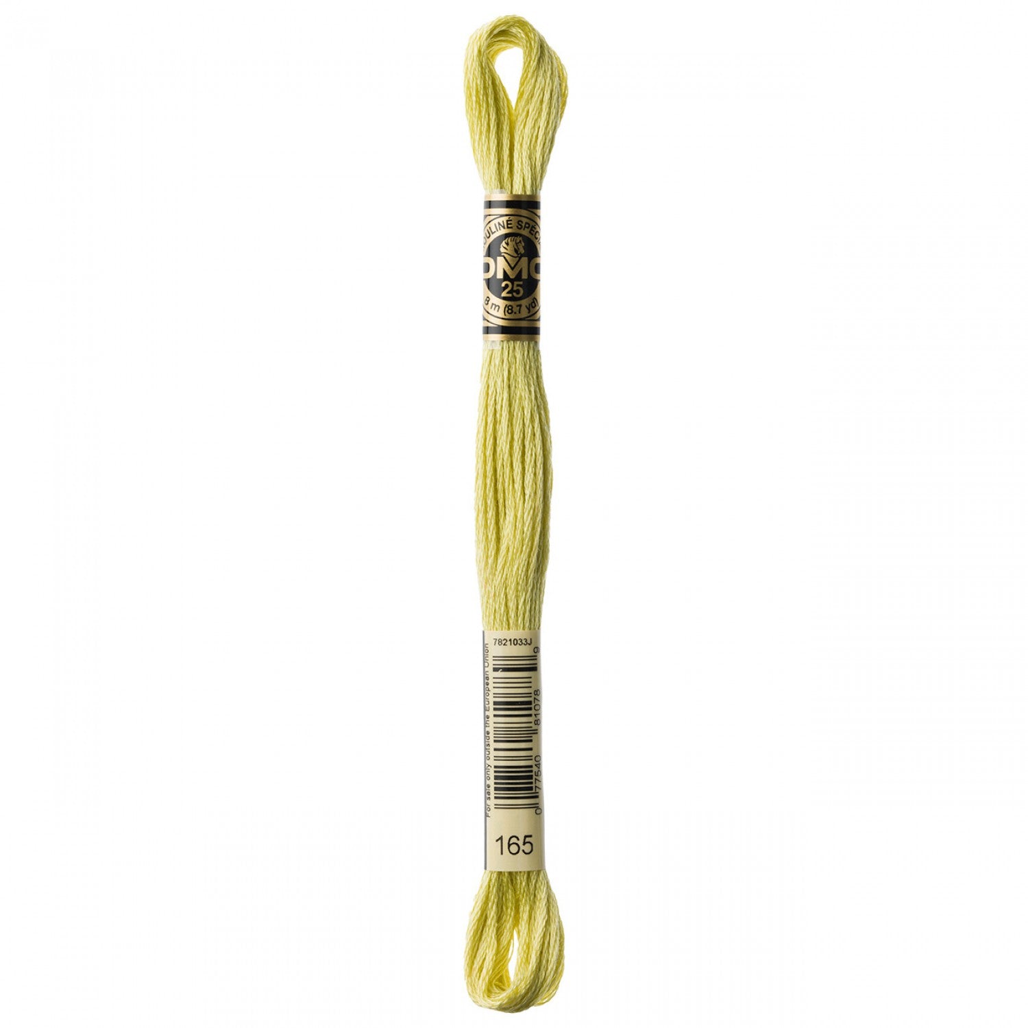 6-Strand Embroidery Floss 165 Very Light Moss Green (6747040448677)