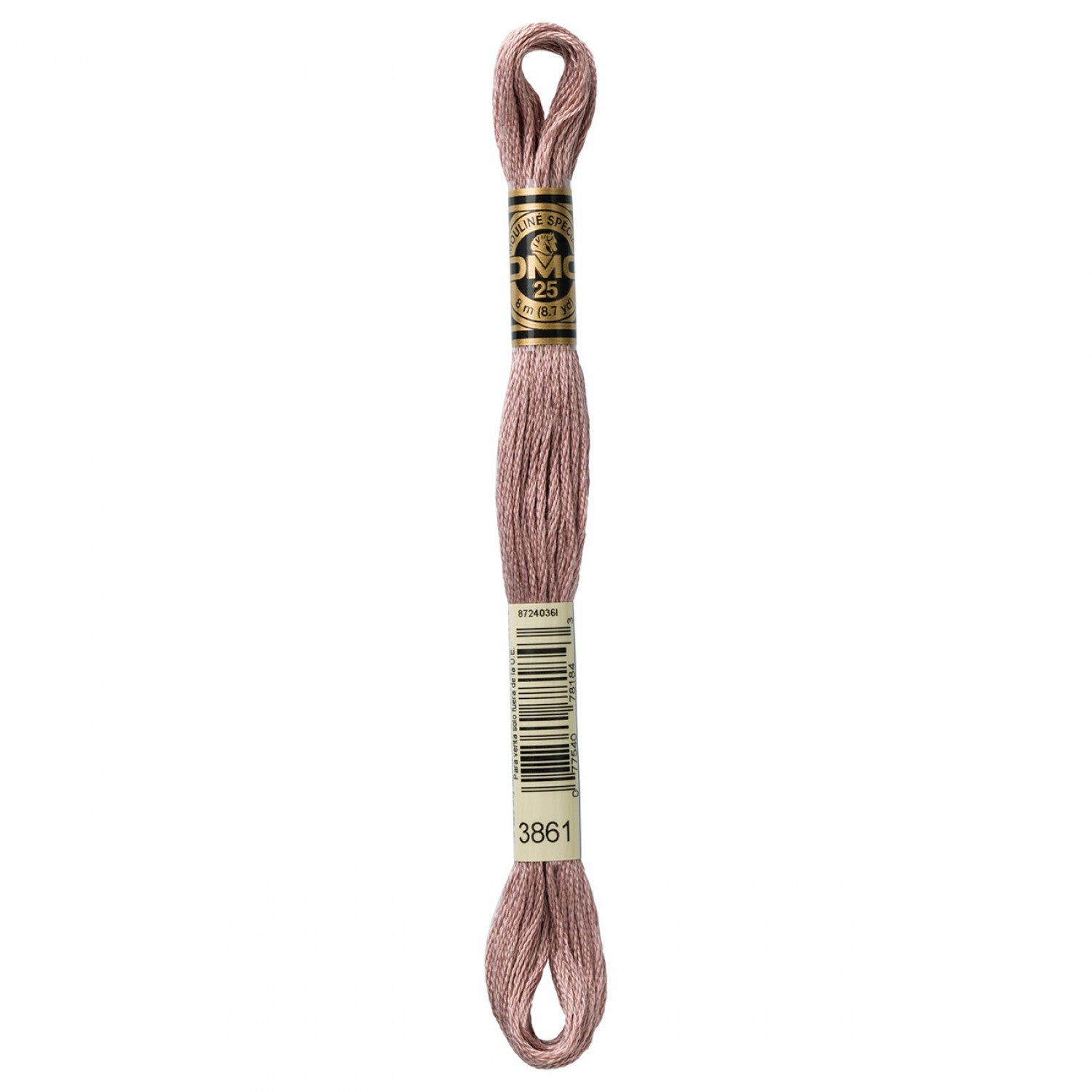 DMC 6-Strand Embroidery Floss 3861 Lt Cocoa (4778283171885)