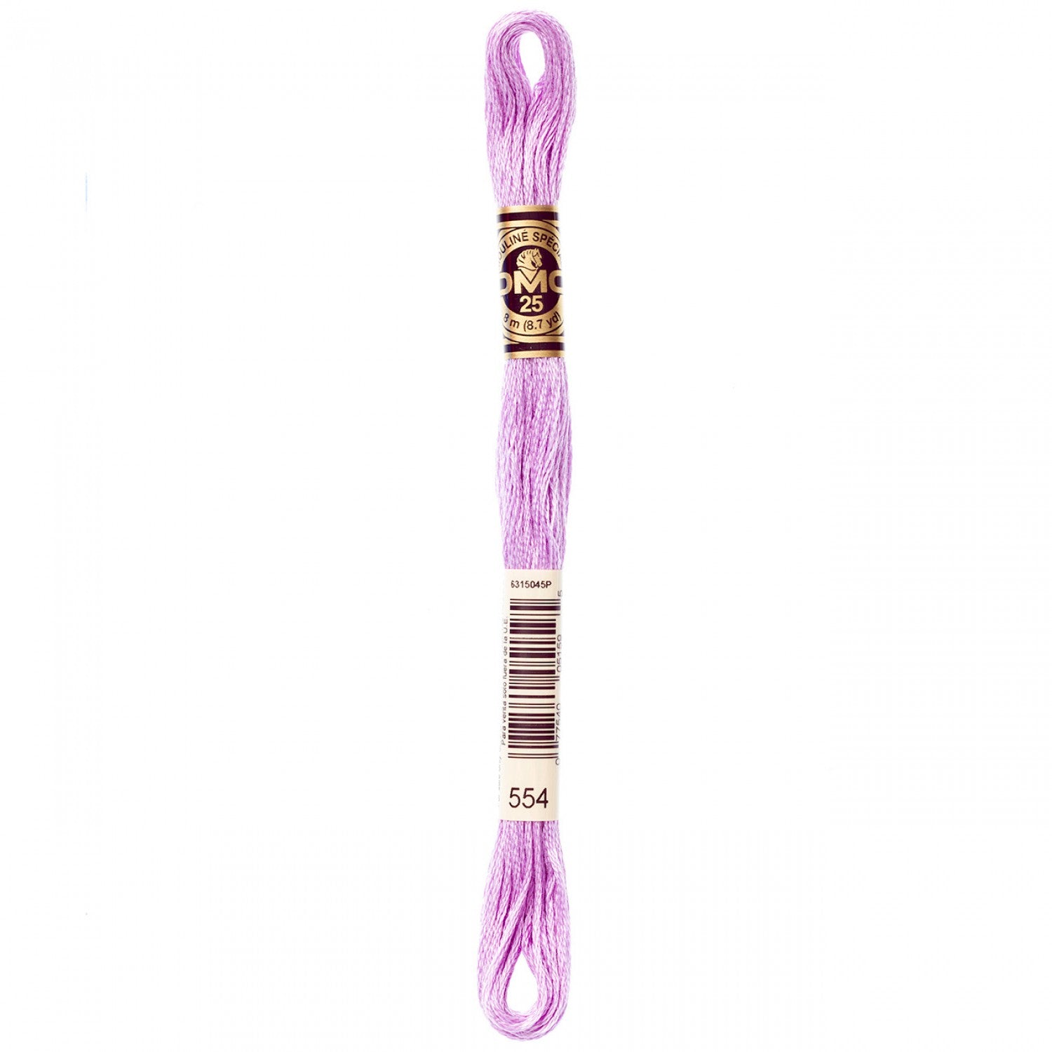 6-Strand Embroidery Floss 554 Lt Violet (6671930425509)