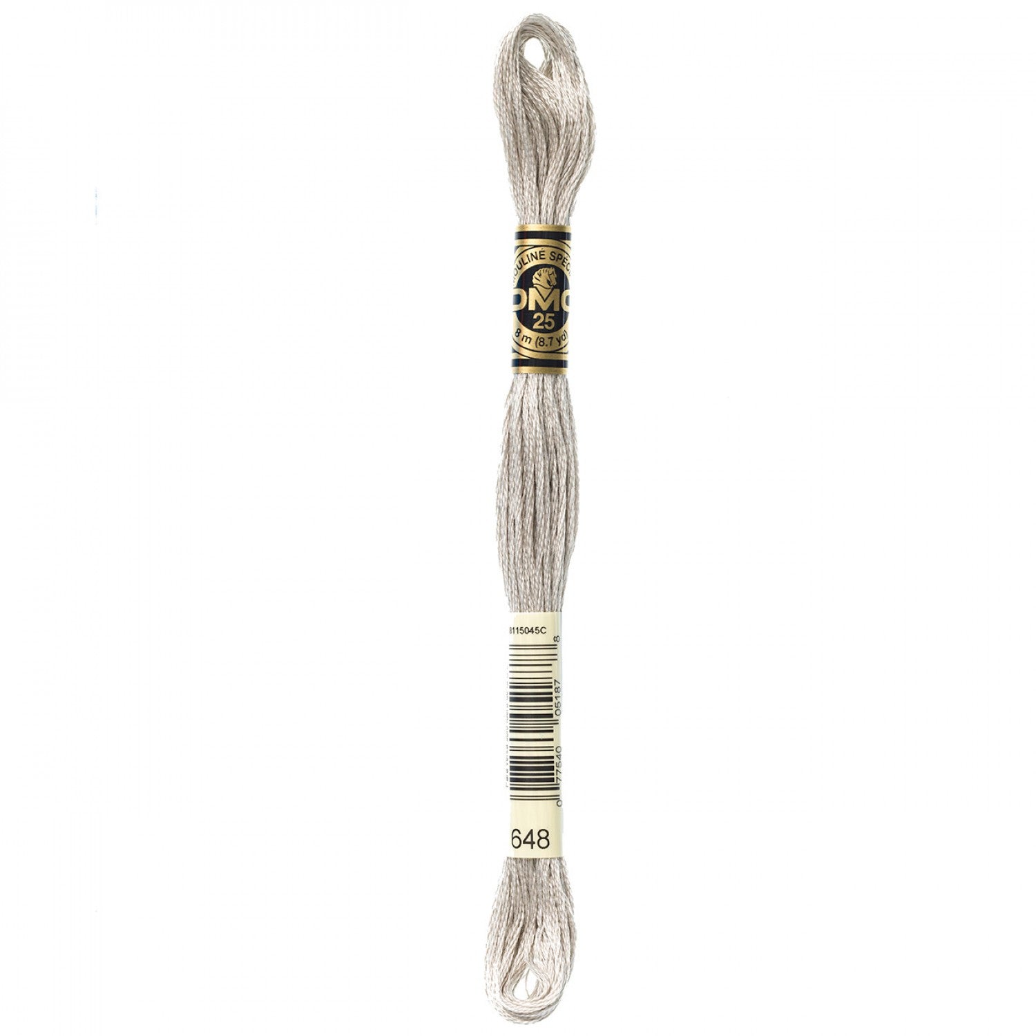 DMC 6-Strand Embroidery Floss 648 Lt Beaver Grey (5244200845477)