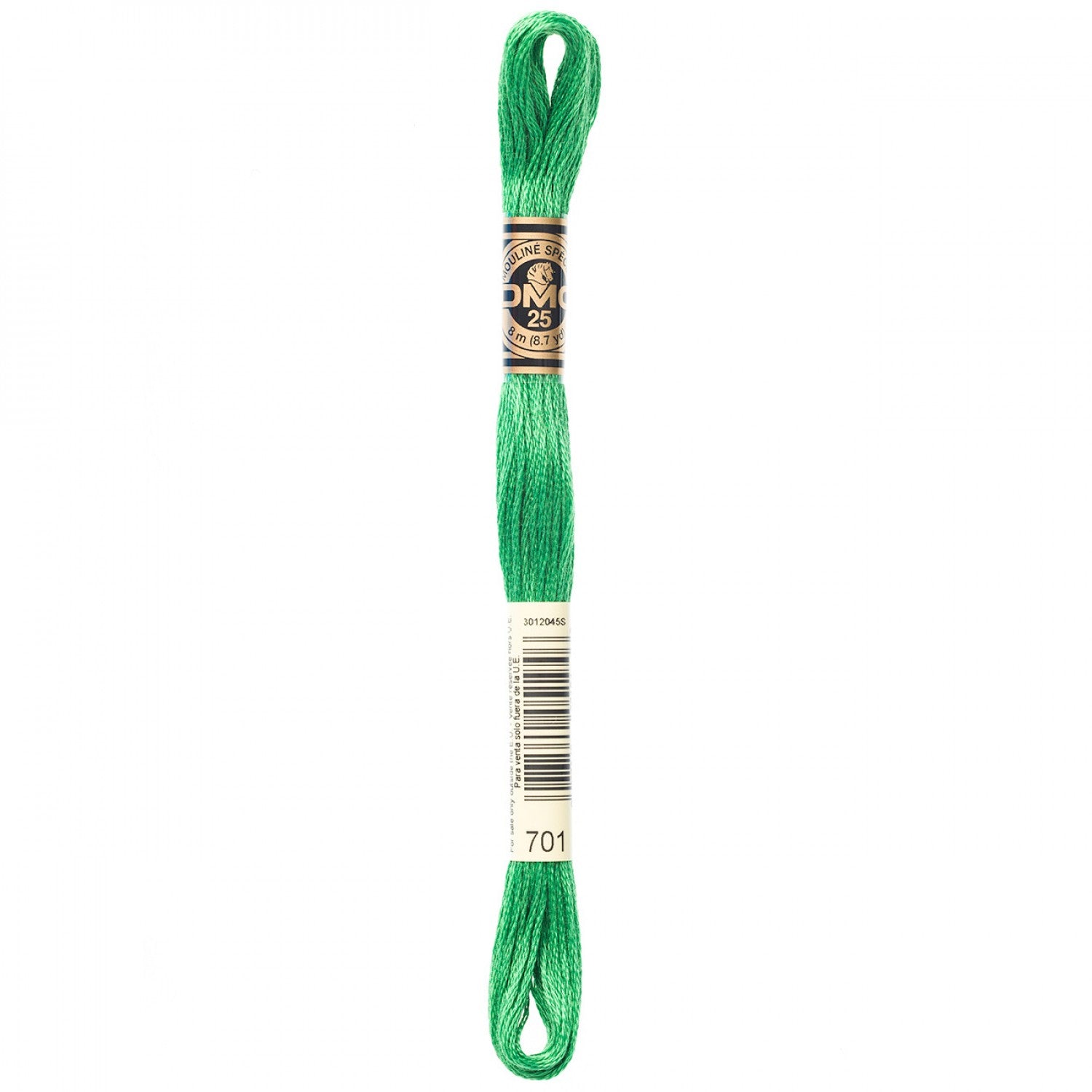 6-Strand Embroidery Floss 701 Lt Christmas Green (4819729416237)