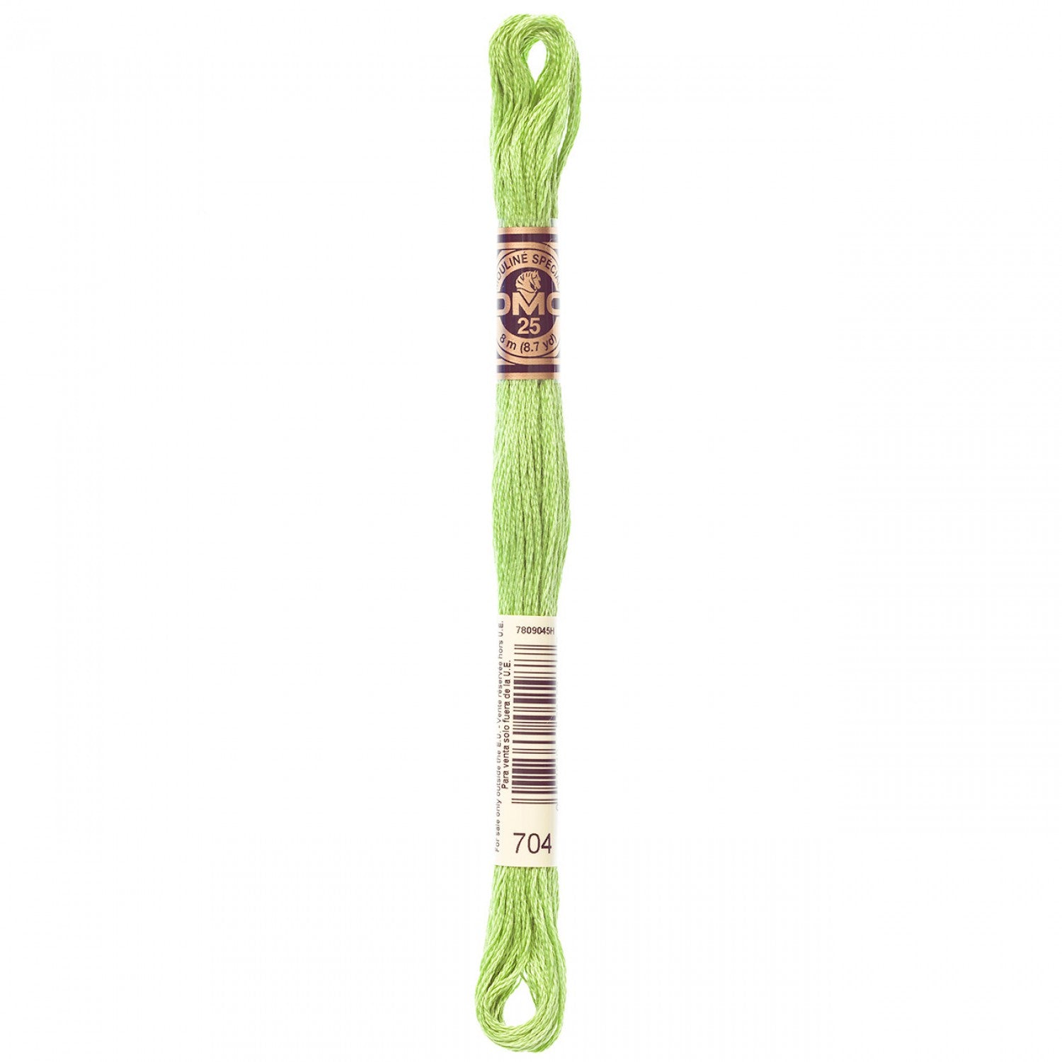 6-Strand Embroidery Floss 704 Bright Chartreuse (4819741442093)