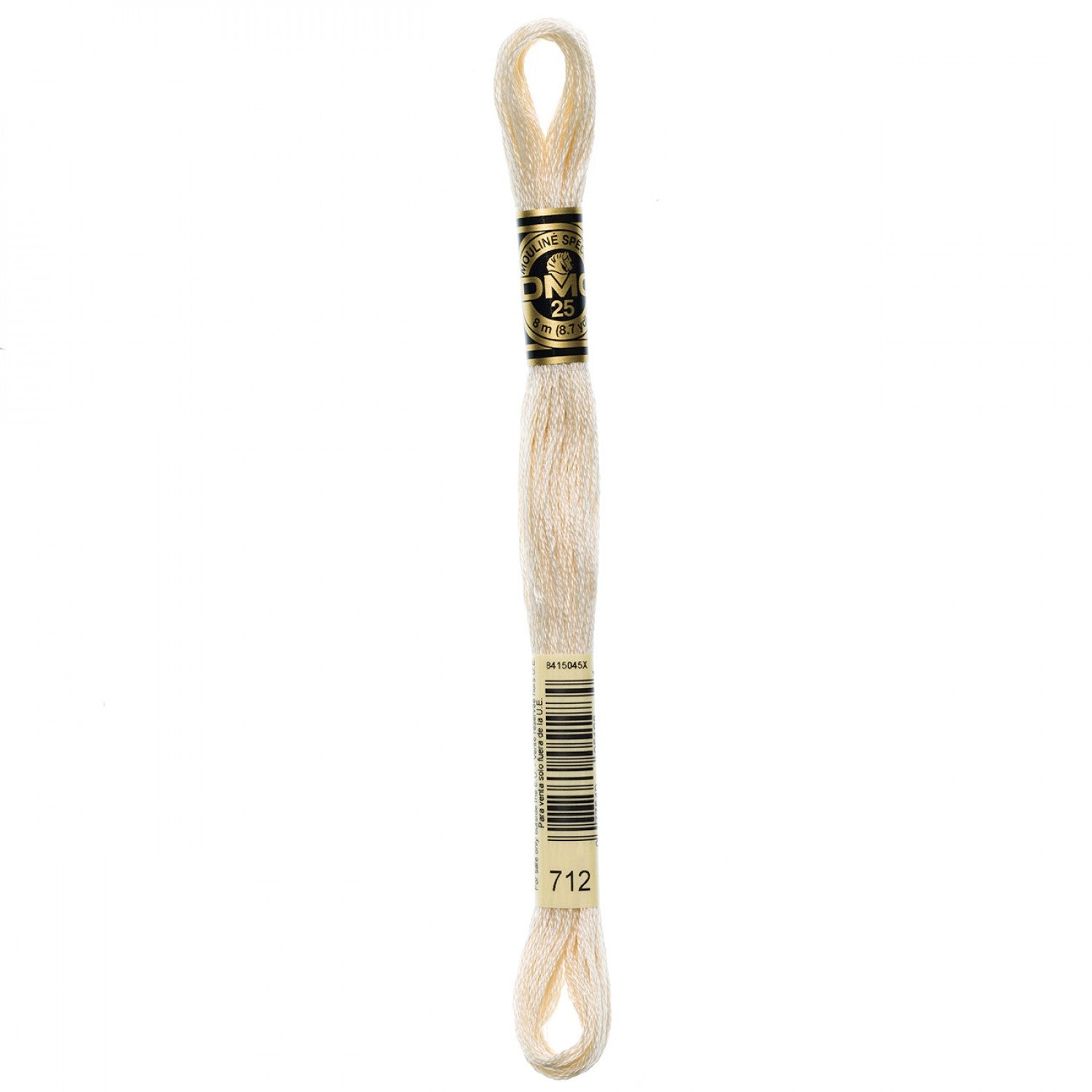 DMC 6-Strand Embroidery Floss 712 Cream (5244212379813)