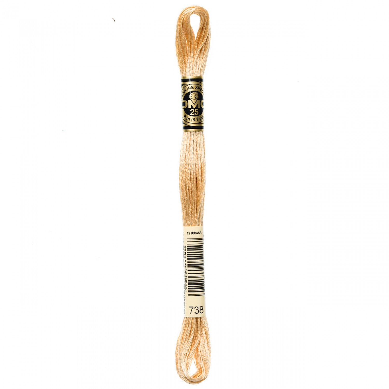 DMC 6-Strand Embroidery Floss 738 Very Lt Tan (5244215853221)