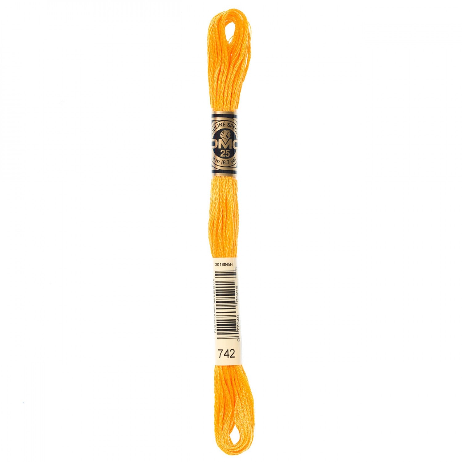 DMC 6-Strand Embroidery Floss 742 Lt Tangerine (5321516351653)