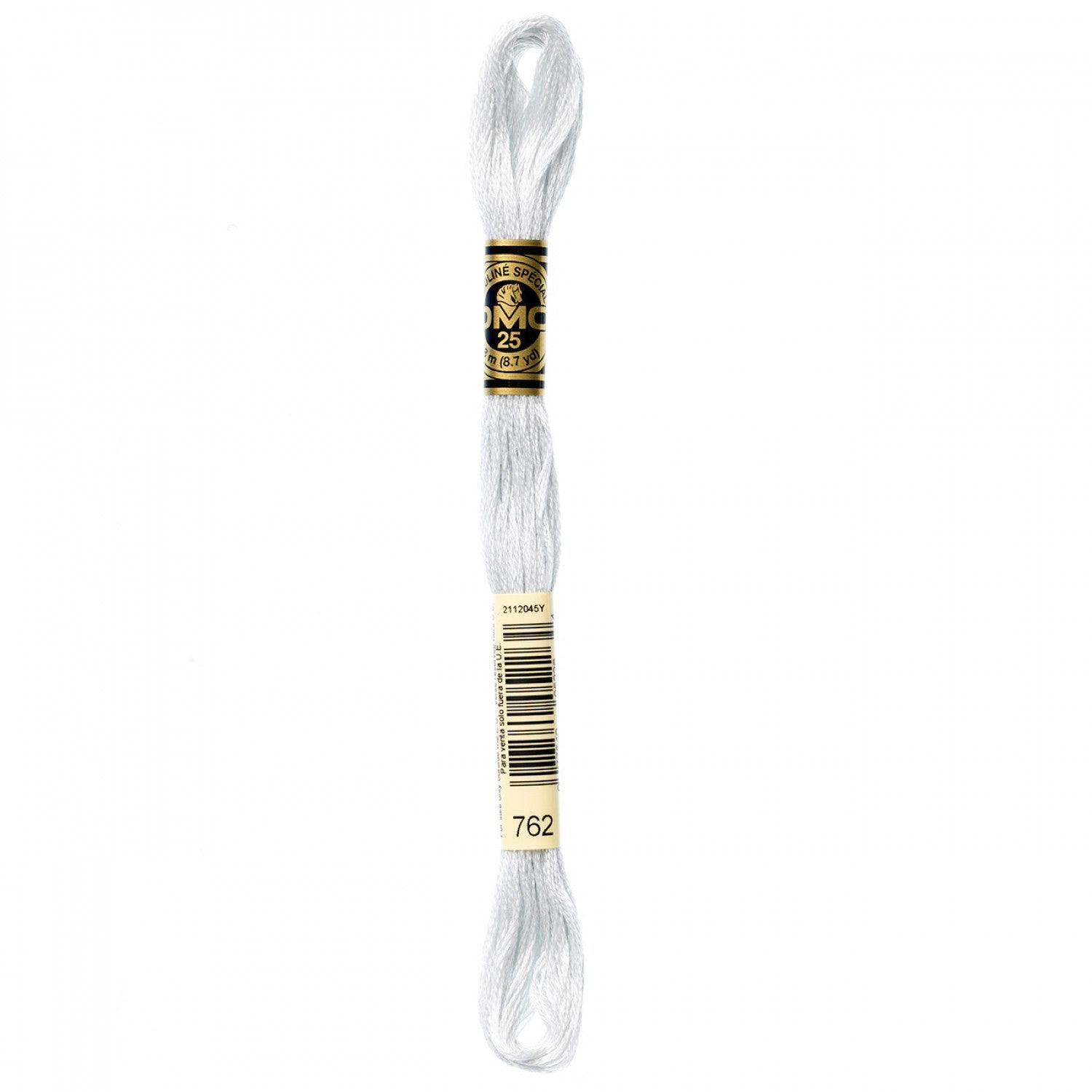 DMC 6-Strand Embroidery Floss 762 Very Lt Pearl Grey (5273290506405)