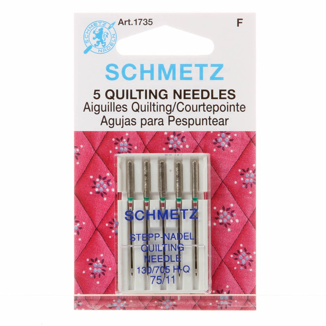 Schmetz Quilting Needles 5ct 75/11 (4971671322669)
