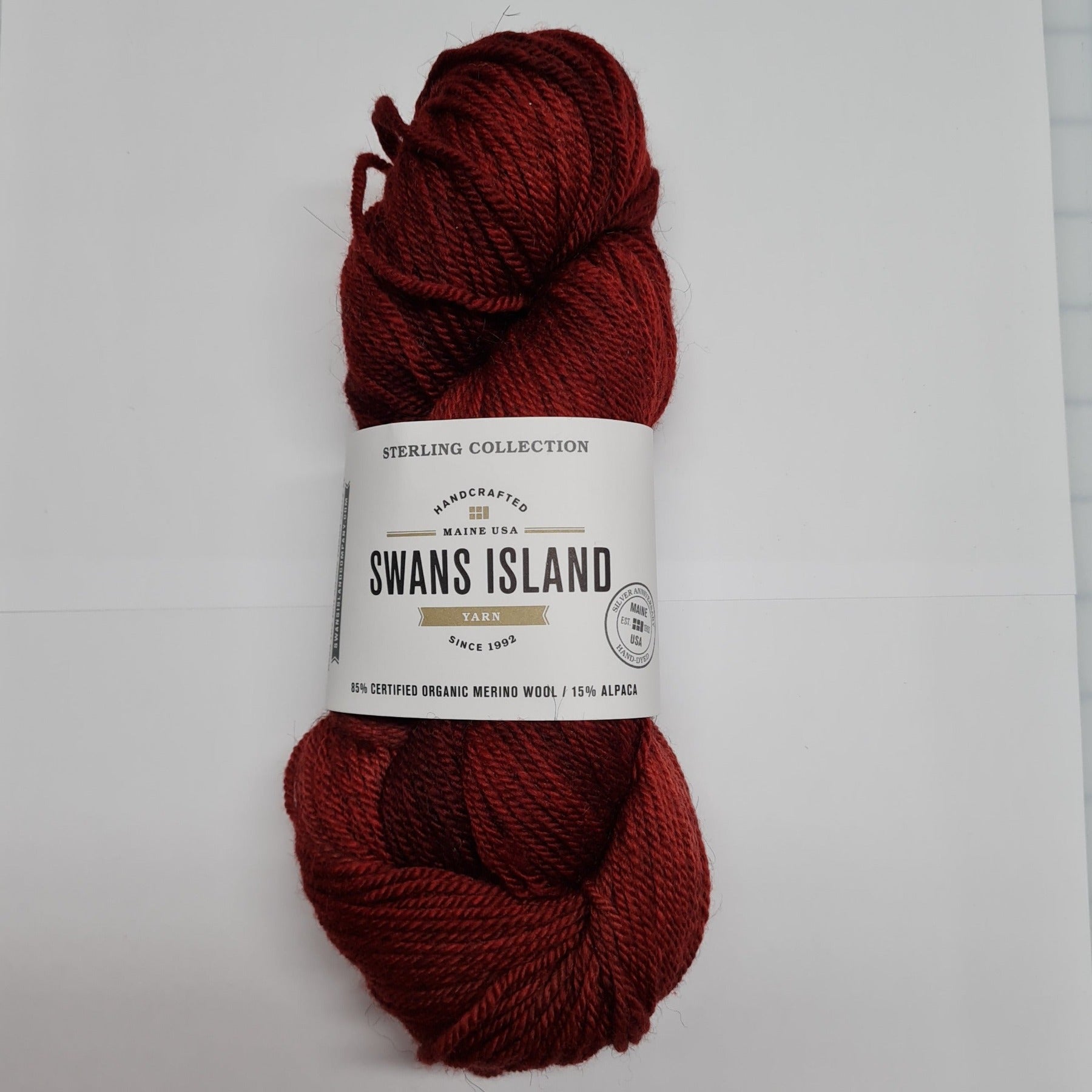 Swans Island Sterling (Worsted) Merino/Alpaca Blend Jasper