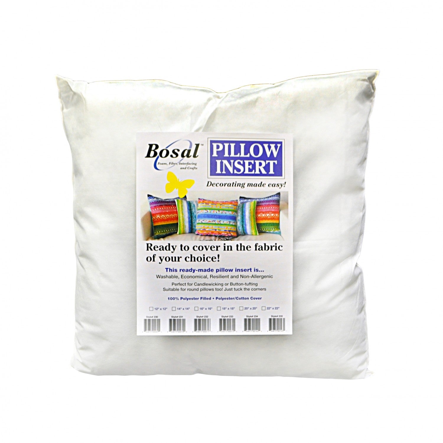Bosal20in. Pillow Form PolyesterForms