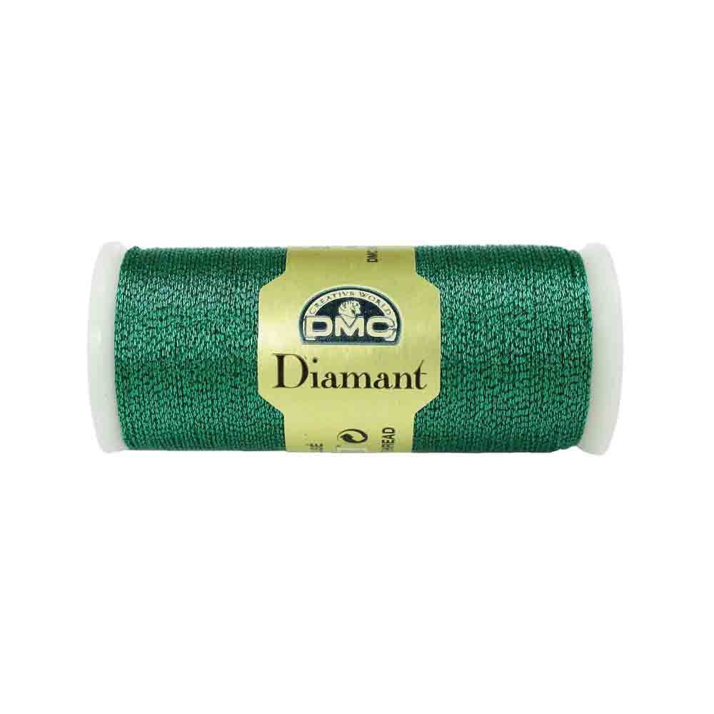 DMC Diamant Metallic Needlework Thread 699 Green Emerald (4714829840429)