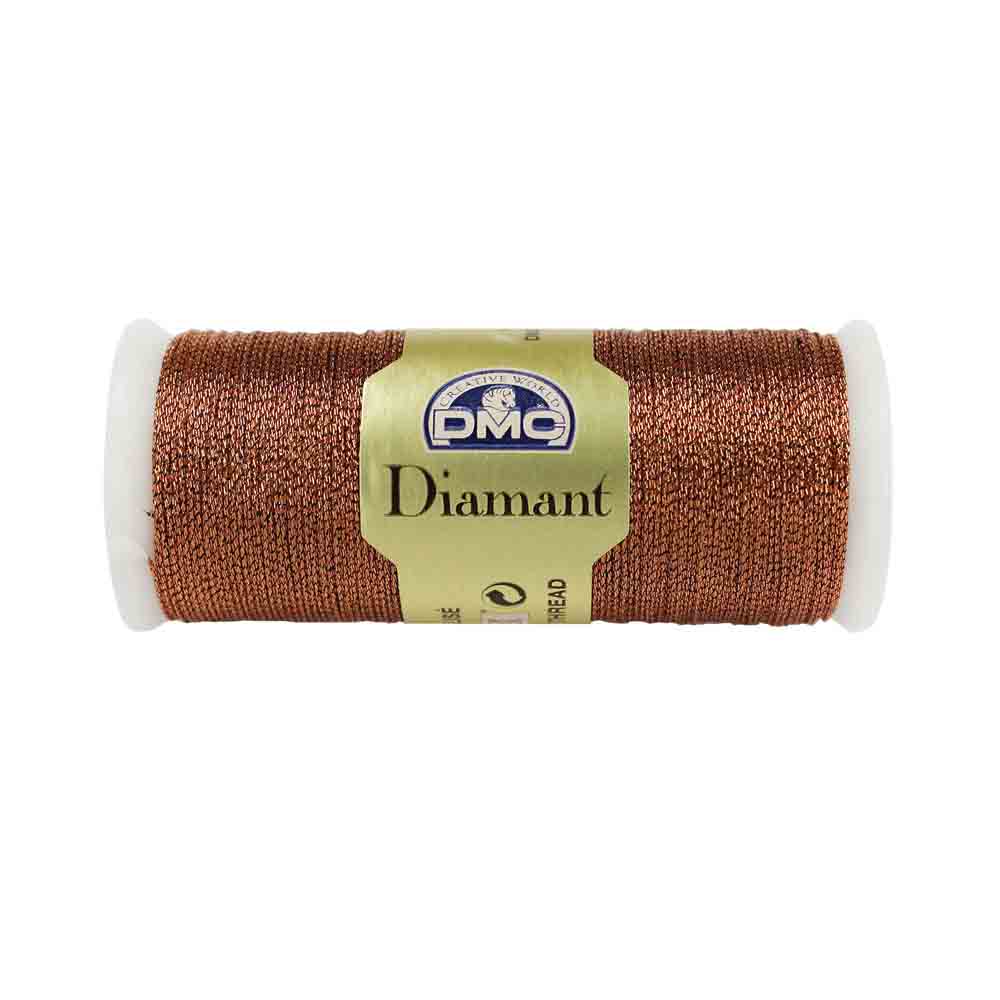 Diamant DMC Metallic Needlework Thread 301 Copper (4590663237677)