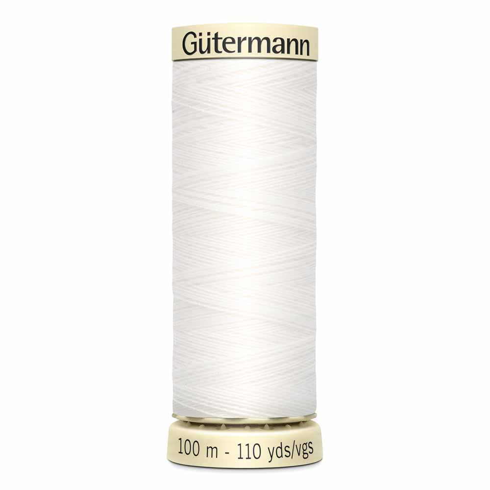 Gütermann 100m Sew-all Thread 020 Nu White (589297680429)