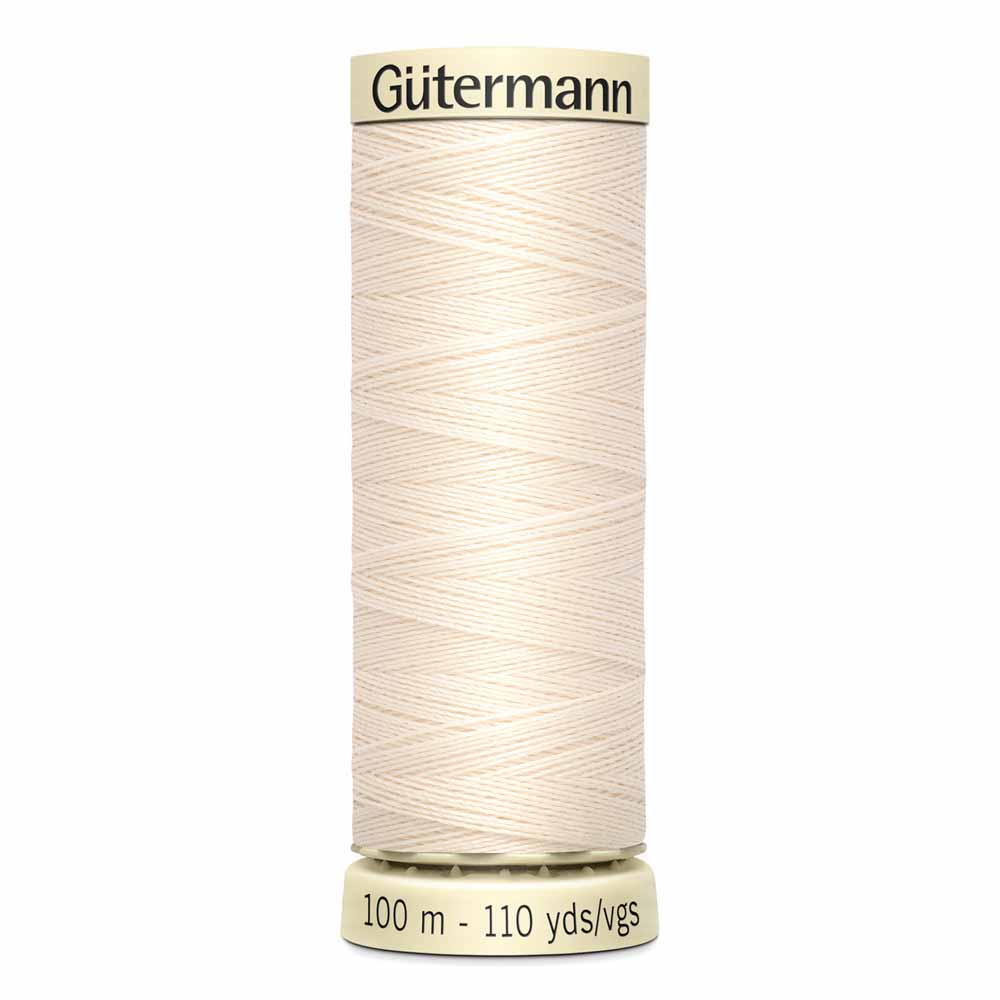 100m Sew-all Thread 022 Eggshell (589298040877)