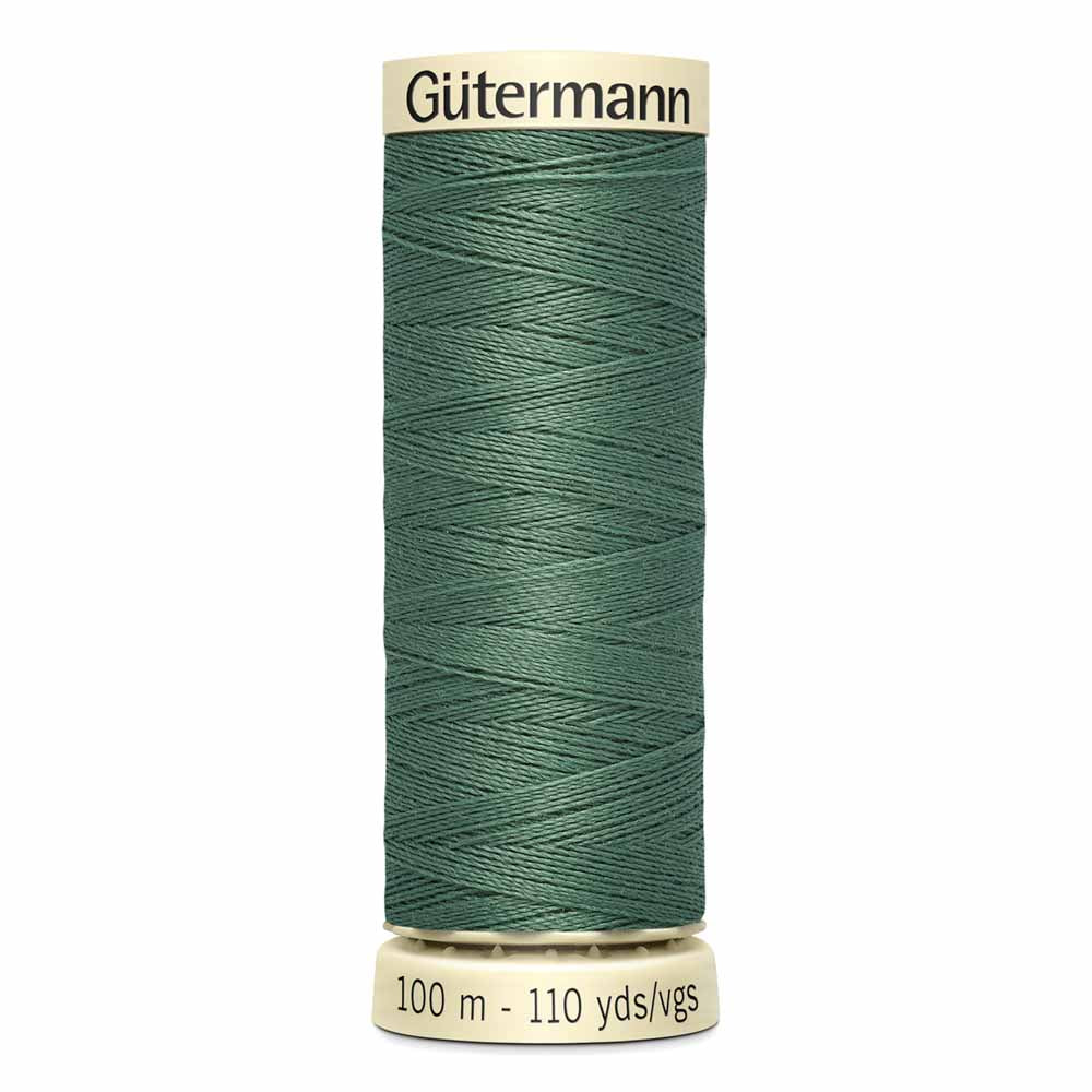 Gütermann 100m Sew-all Thread 646 Steel Green (592111927341)
