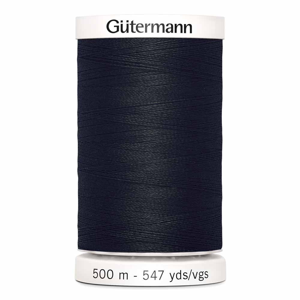 Gütermann 500m Sew-all Thread 010 Black (4900510564397)