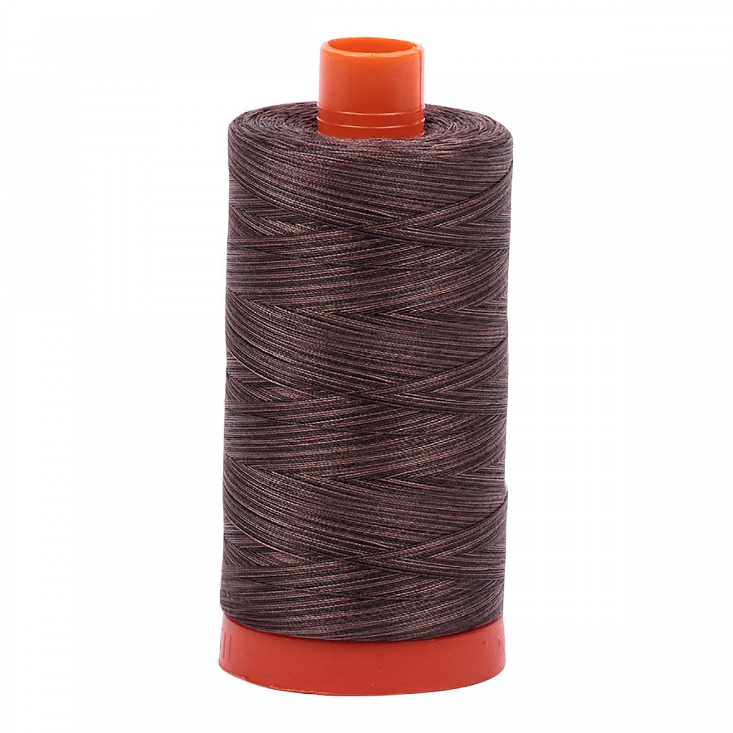 Aurifil 50wt Mako Quilt Thread 4671 Mocha Mousse Variegated Browns (5245873717413)