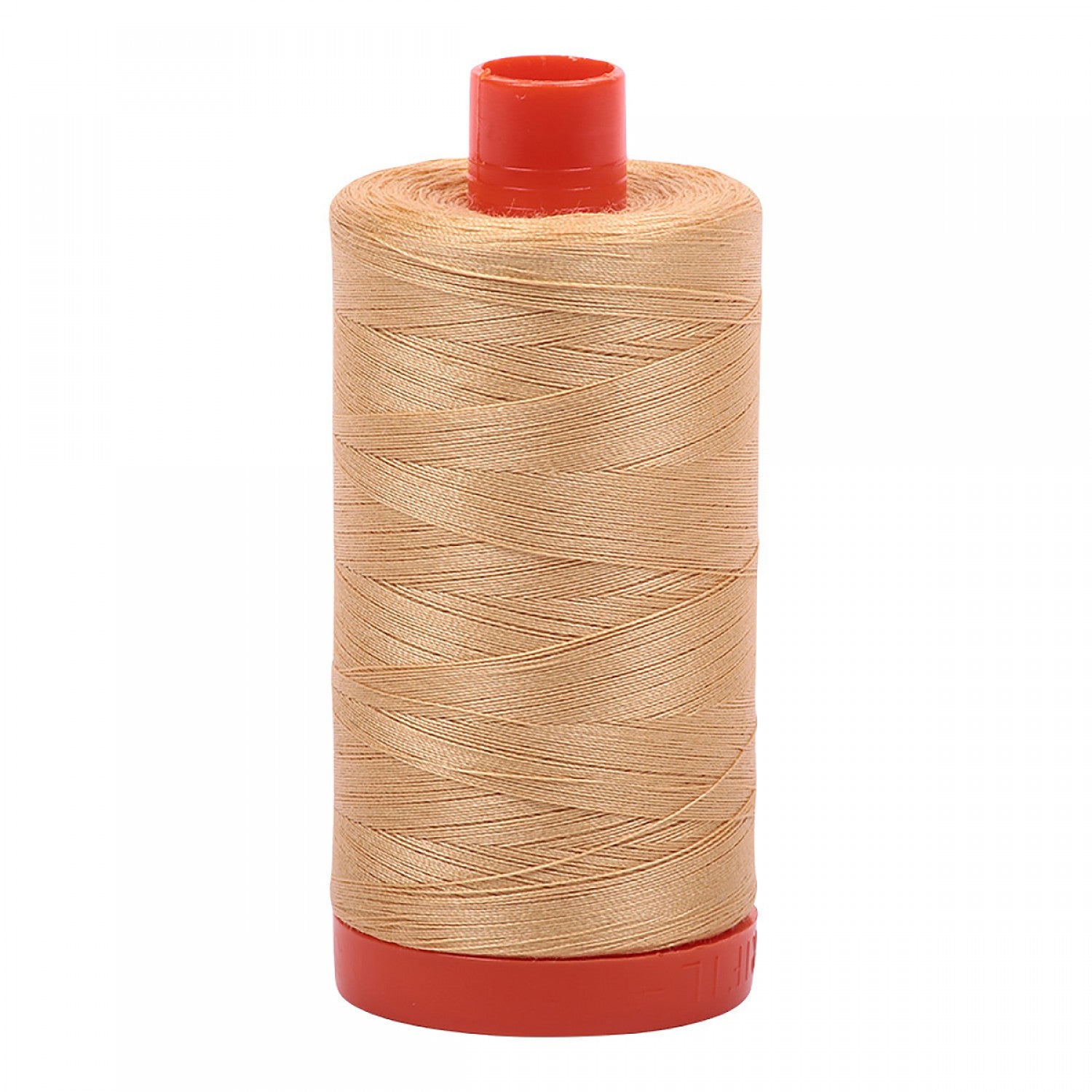 Aurifil 50wt Mako Cotton Quilting Thread 5001 Ocher Yellow (5245875191973)