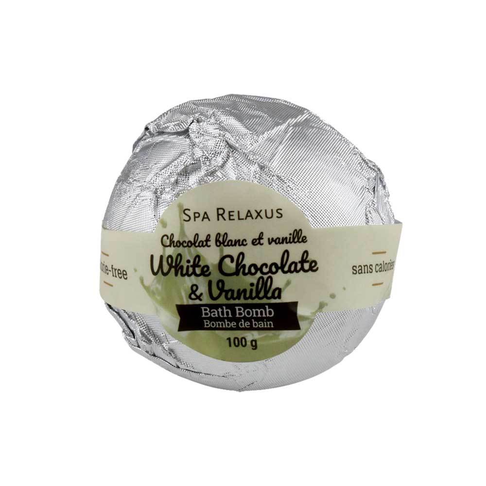 Bath Bomb White Chocolate & Vanilla 100g (5810160435365)