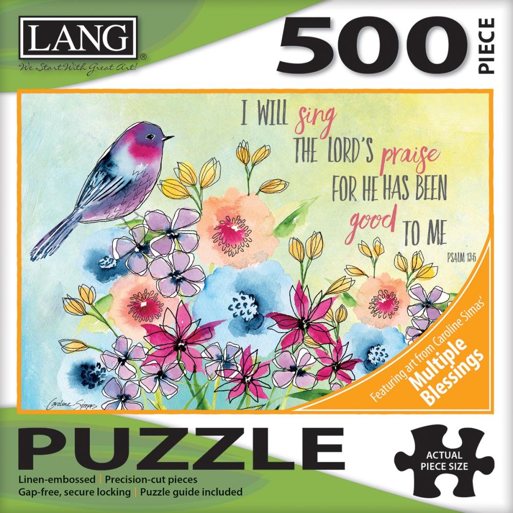 Sing Praise Psalm 13:6 Jigsaw Puzzle 500pc (5841414815909)