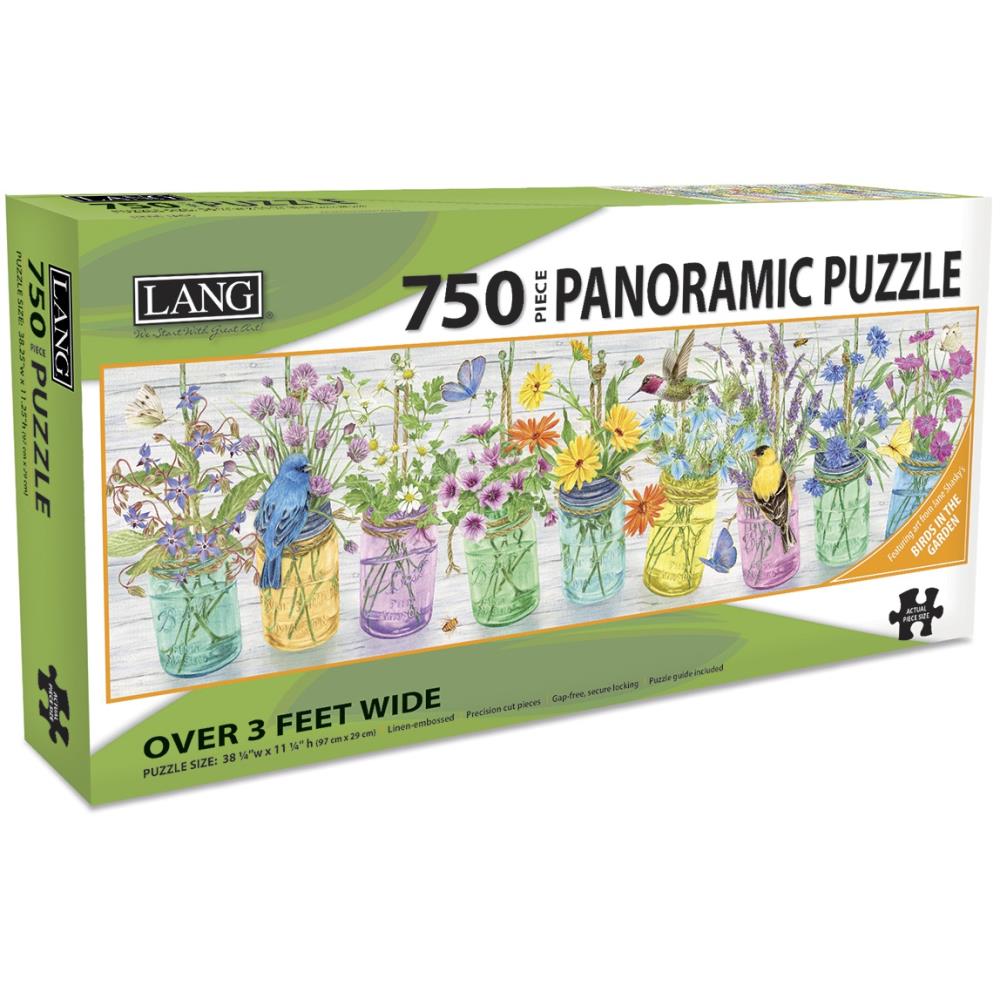 Herb Jars Panorama Puzzle 750pc (5840571596965)