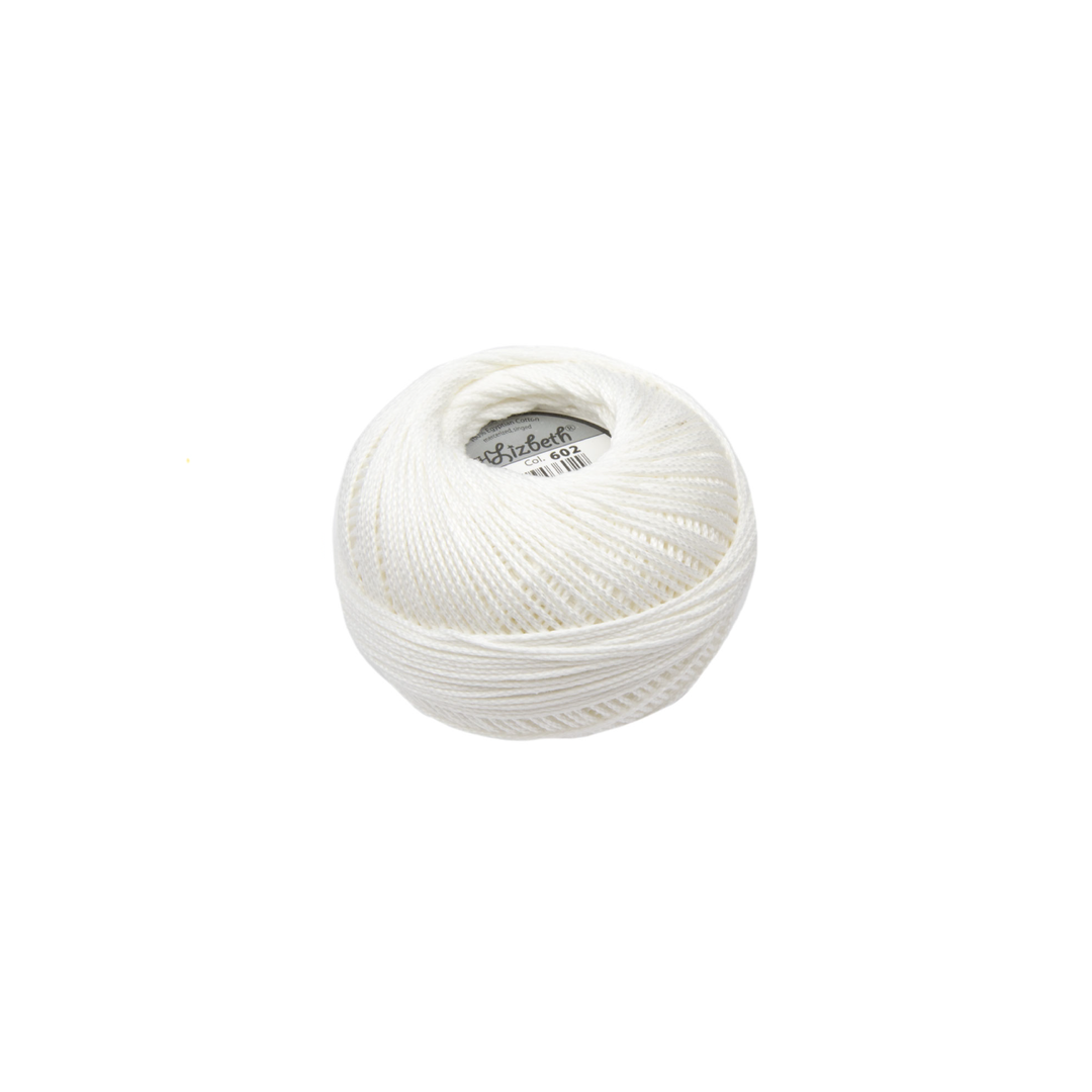 Lizbeth Size 03 Cotton Thread 602 Natural (4672694124589)