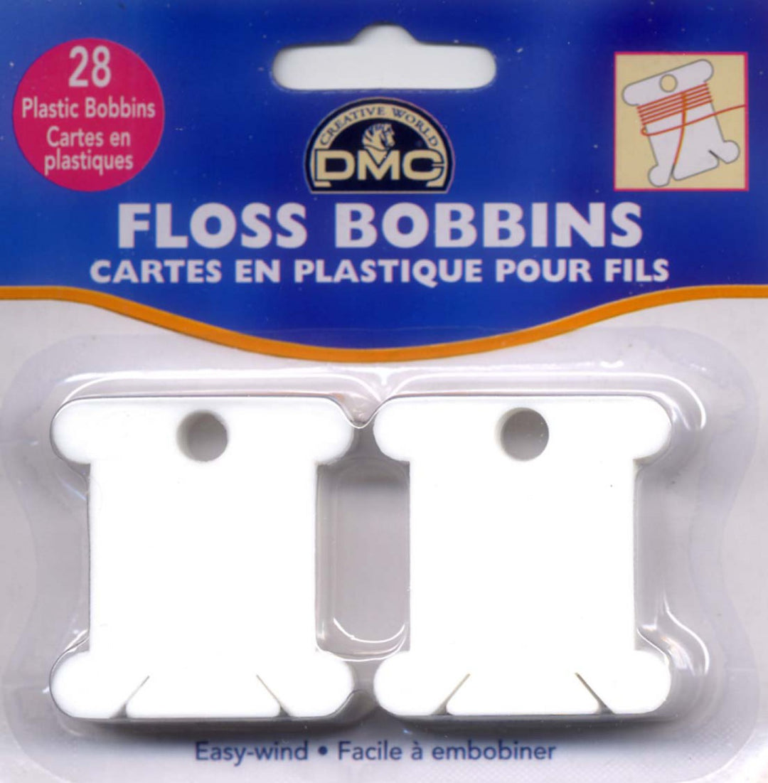 Plastic Floss Bobbins 28pcs (4520040431661)