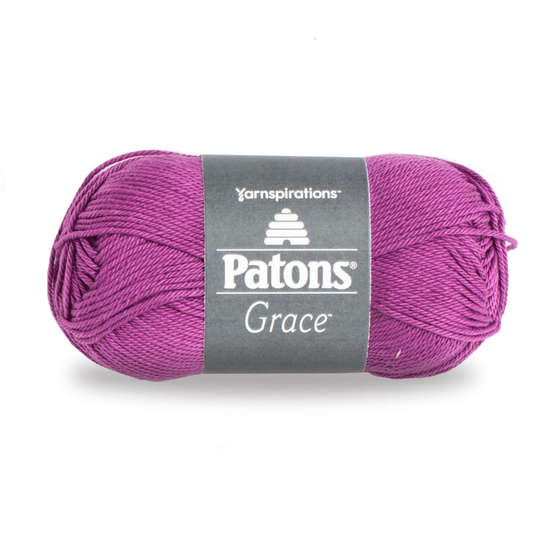 Patons Grace Mercerized Cotton #3 Yarn Orchid (5025895350317)