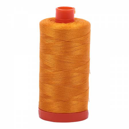 Aurifil 50wt Mako Cotton Quilting Thread 2145 Yellow Orange (541059252269)