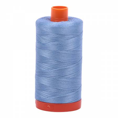 50wt Mako Cotton Thread 2720 Lt Delft Blue (550641369133)