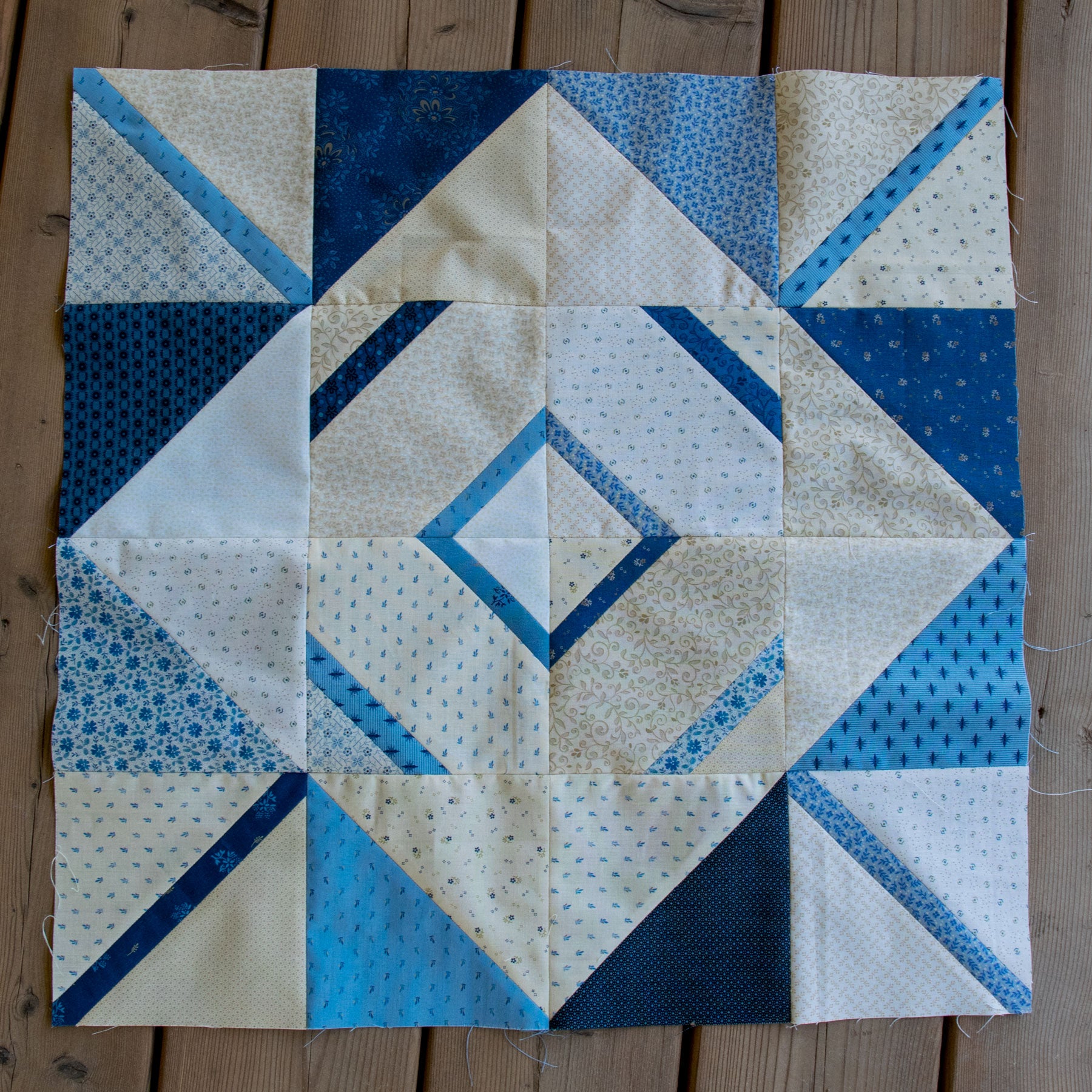 Gertrude's Star Primitive Quilt Kit