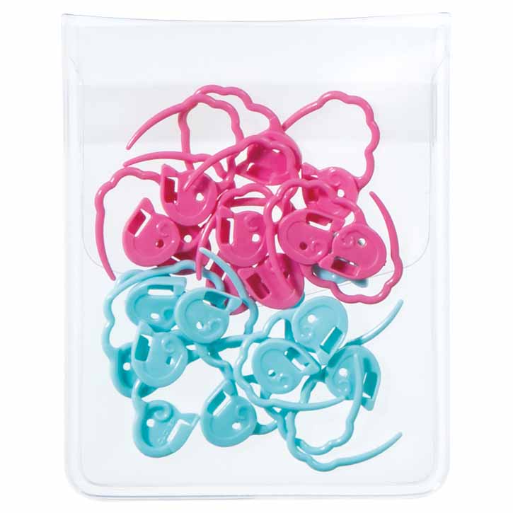 Quick Locking Stitch Markers 20pc Med (423254392872)