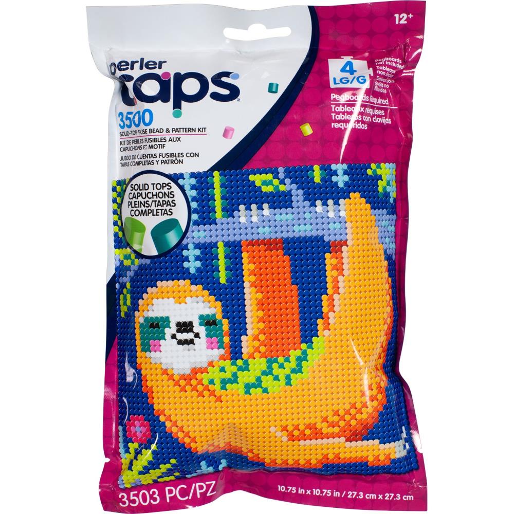 Perler Cap Sloth Pattern Bag (5490704187557)