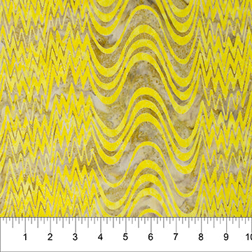 Mod Graphics Batik Waves Yellow (4314657423405)
