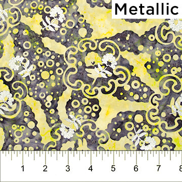 Mod Graphics Batik Flowers Yellow (4314660667437)