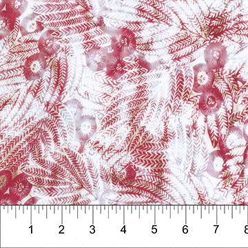 Banyan Batiks Love To Wear Rayon Batik Apparel Fabric White Red (3978852794413)