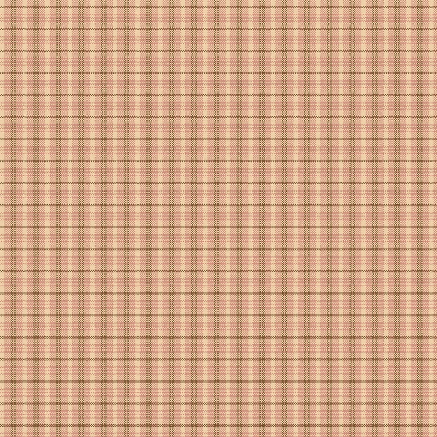 Cherry Blossom Yarn Dyed Plaid Pink (5989897339045)