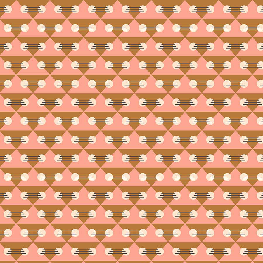 Treehouse Triangles Peach (4039748878381)