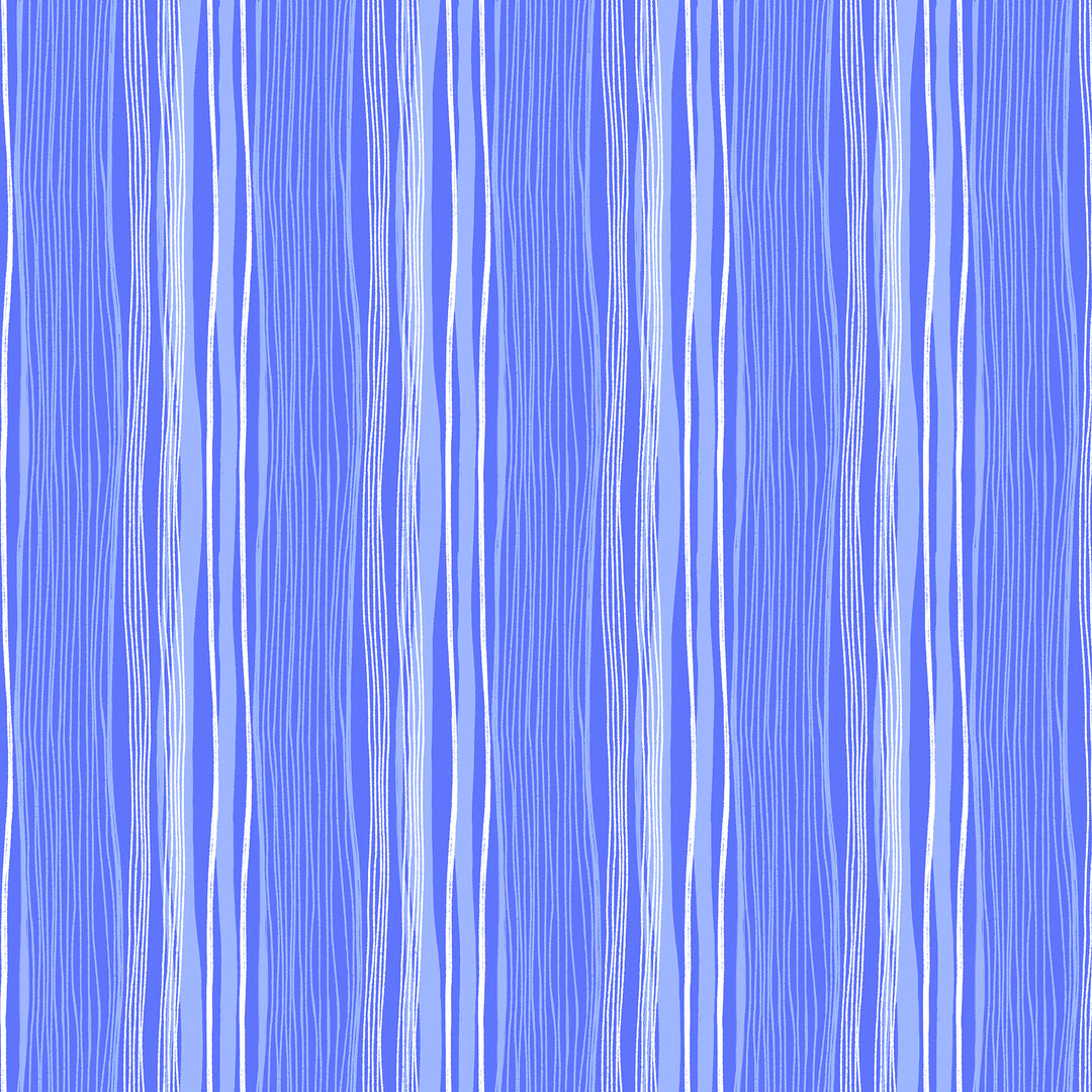 Sangria Wavy Stripe Bright Blue (4118033727533)