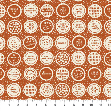 More Pie? Plates Brown