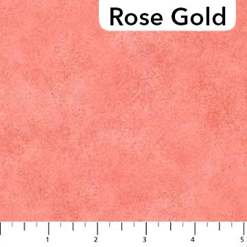 Artisan Spirit Shimmer Radiance Metallic Quilt Fabric Northcott Deborah Edwards Pink Grapefruit Rose Gold (3942233800749)