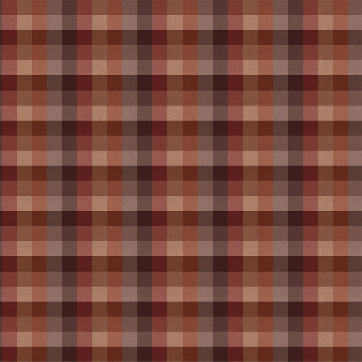 Mountains Calling Gingham Brown