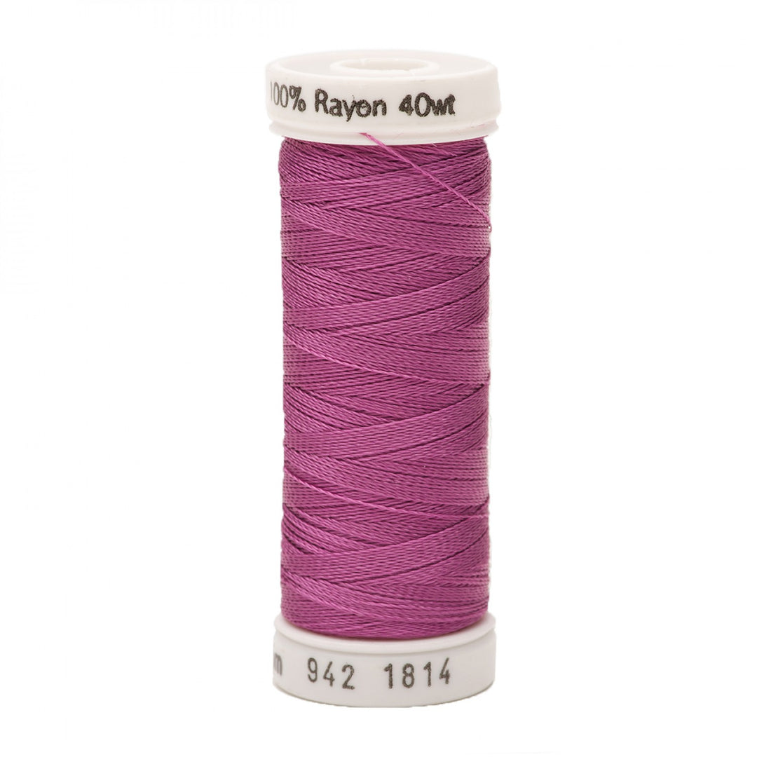 225m 40wt Rayon Embroidery Thread 1814 Orchid Kiss (3884457885741)