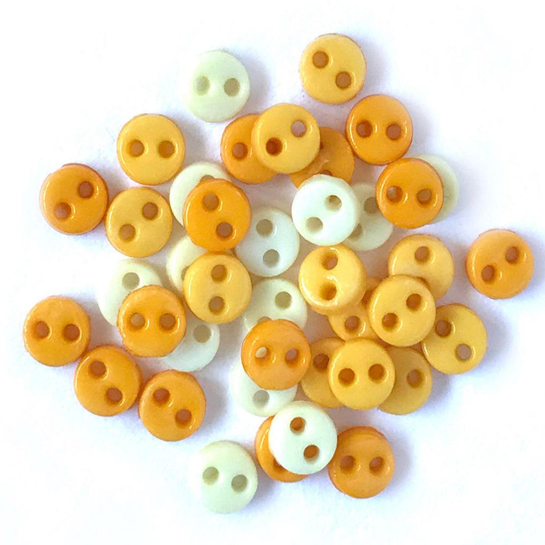 4mm Round Micro Buttons Sunshine Multi (4027759034413)